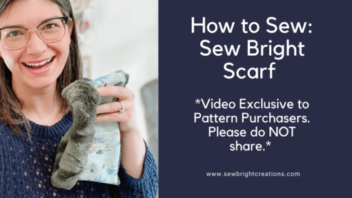 Sew Bright Creations Scarf Pattern