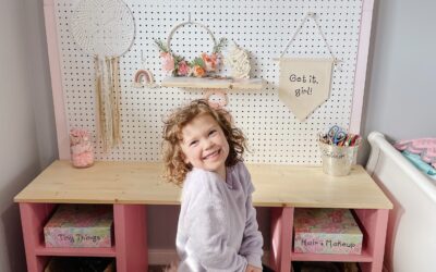 How to Build a Kid’s Desk in a Weekend