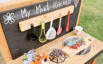 How to Build a Mud Kitchen + FREE Plans