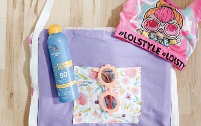 SEW a Beach Towel Tote in these EASY STEPS!