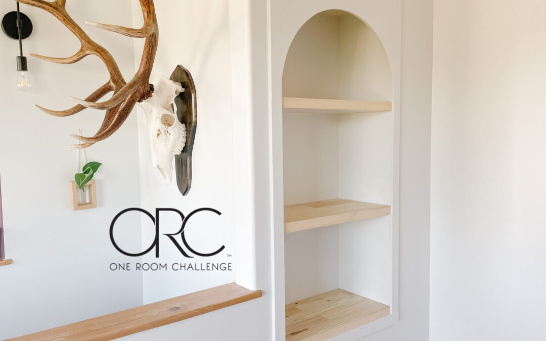 DIY Built In Arch Shelf – Week 6 ORC