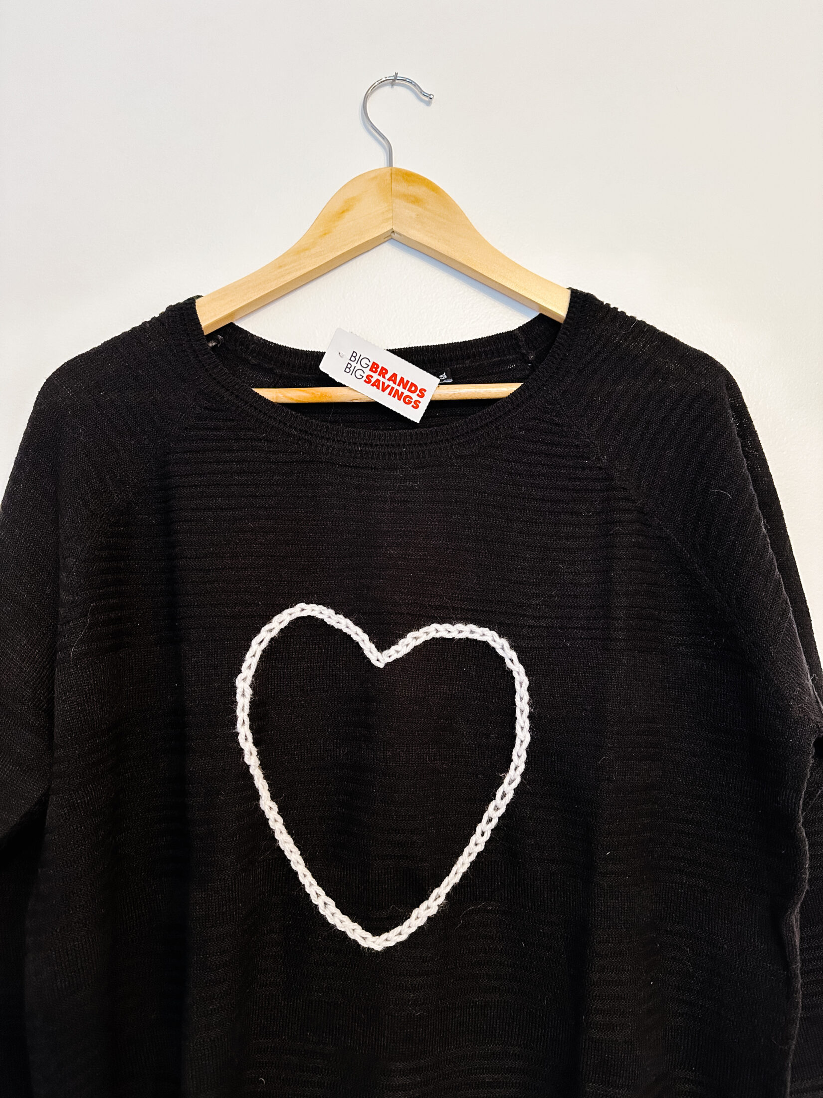 Heart Embroidered Sweater | Sew Bright Creations | Heart Crafts for Adults