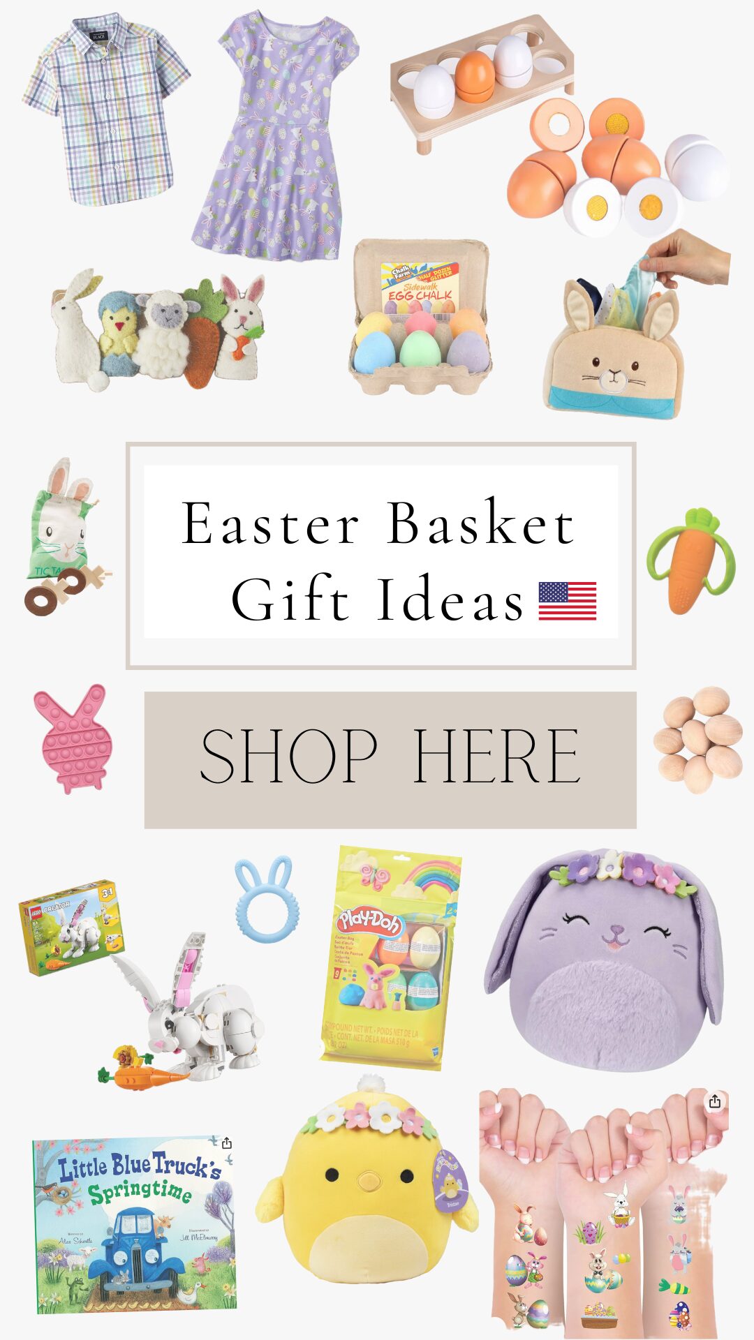 Easter Basket Ideas for Kids | Easter Basket Ideas for Toddlers | Easter Basket Ideas for Babies | Easter Gift Guide | Easter Shopping