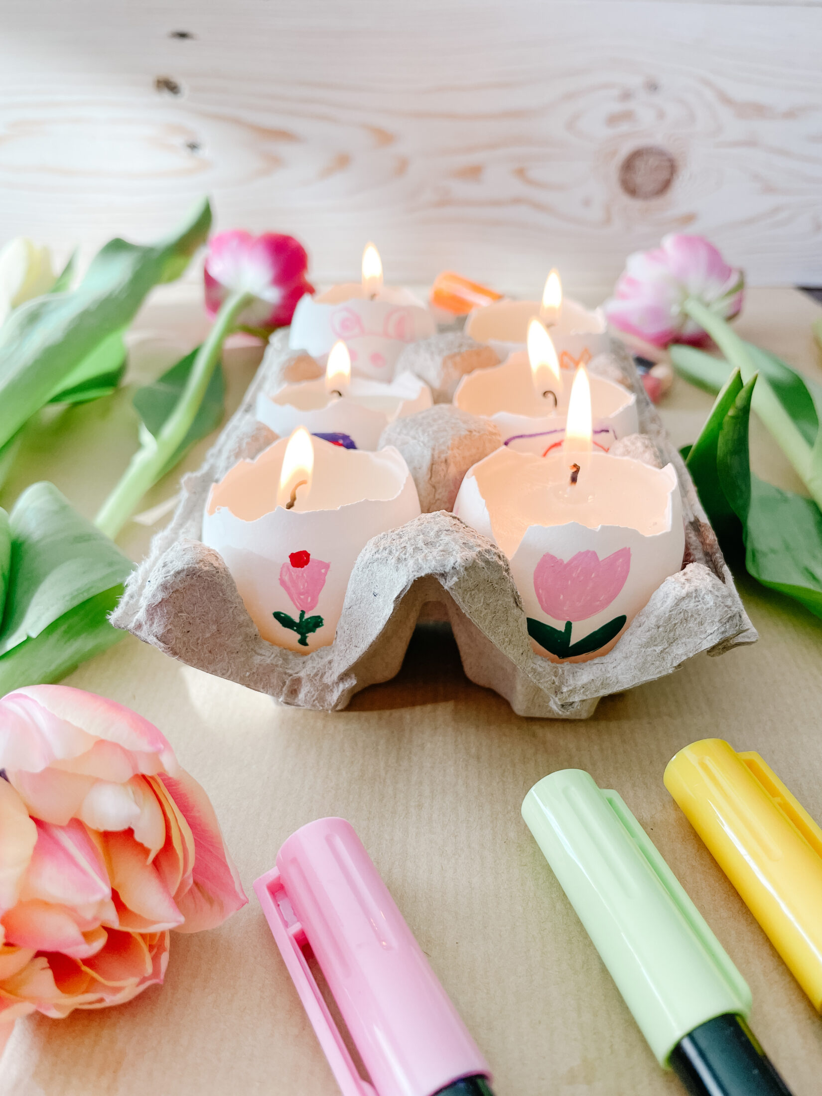 Egg Candles | Easter Egg Candles DIY | Easter Egg Shell Crafts | Sew Bright Creations