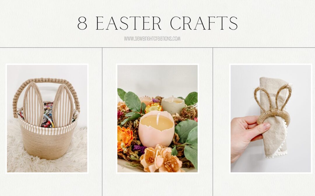 Easter Crafts | Spring Crafts | DIY Easter Decor | DIY Easter | Sew Bright Creations