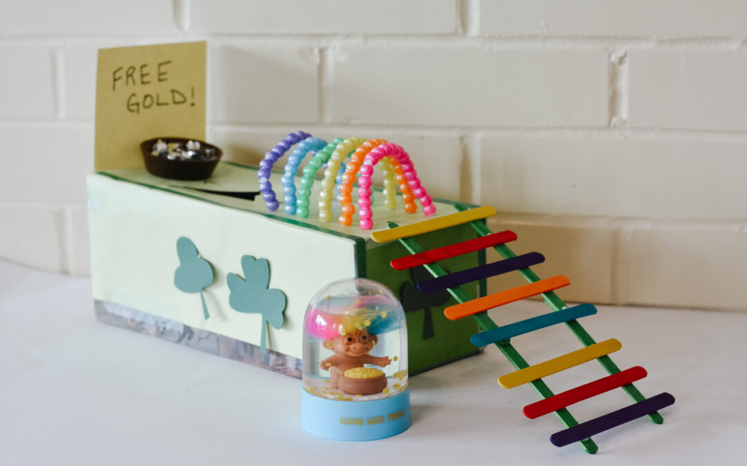 Leprechaun Trap | St. Patricks Day Craft | Preschool Craft St Patricks Day | Leprechaun Craft | How to Catch a Leprechaun | Sew Bright Creations | Kindergarten St Patricks Day Ideas
