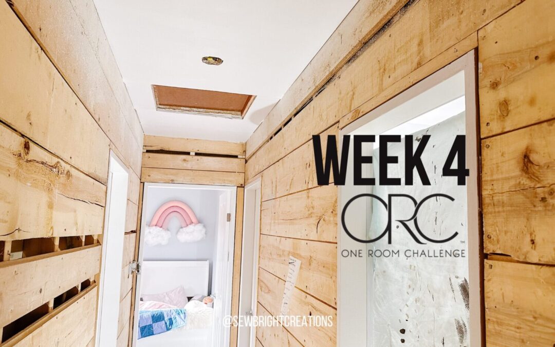 DIY Hallway Renovation | One Room Challenge Week 4